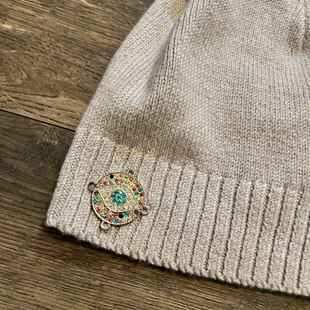 Carol Brodie Evil Eye‎ Hat and Gloves Set
